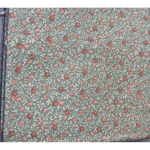 Green Strawberry Pattern Cotton Fat Quarter Fabric 18"x22" For Quilting Craft Pr